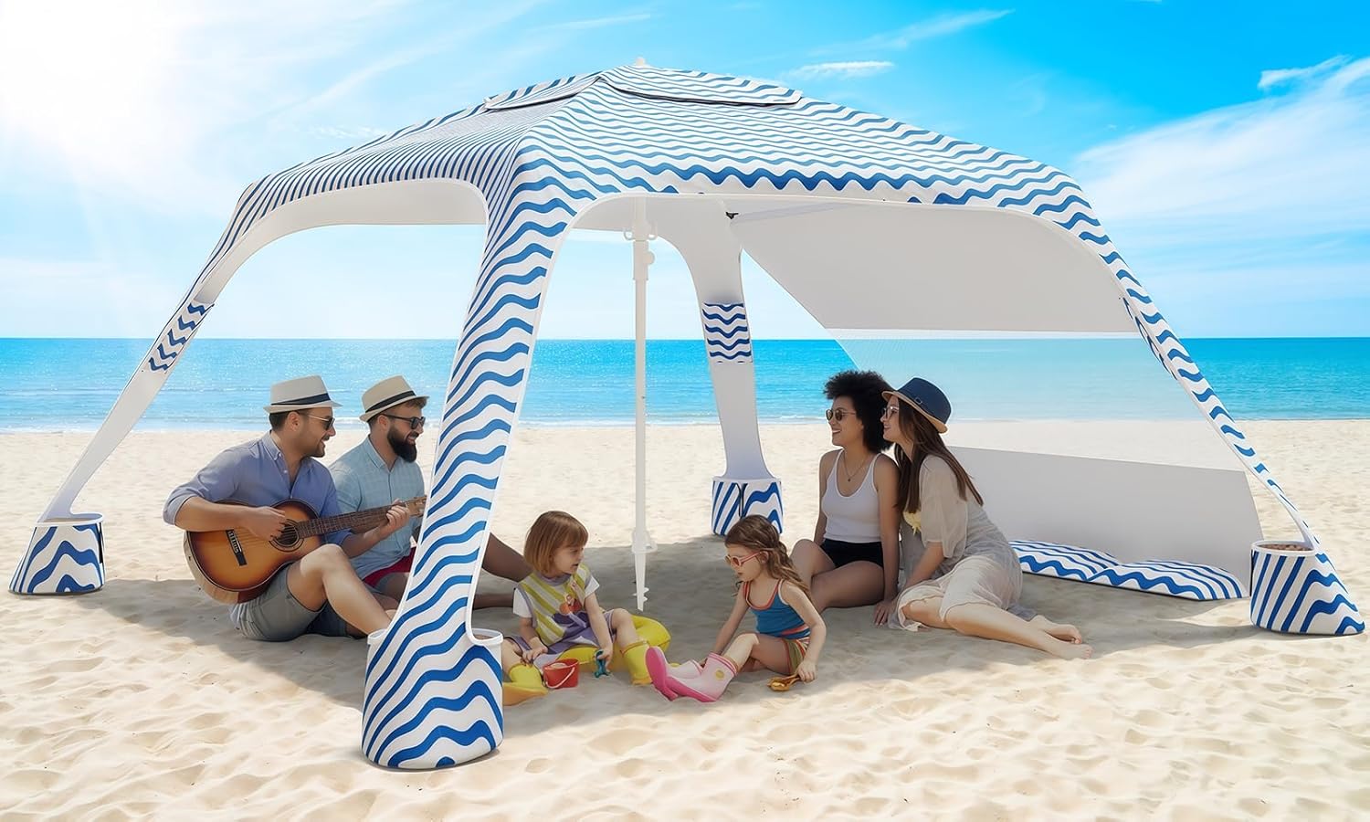 Beach Cabana 6.5'×6.5'