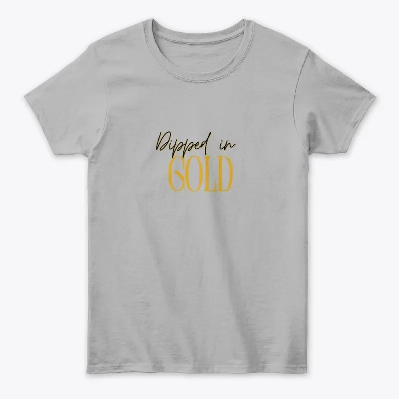 Dipped- N- Gold - Black