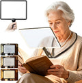Magnifying Glass with Light for Reading - Rechargeable 5X Hands Free