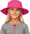 Century Star Outdoor Kids Sun Hat UPF 50+ Quick Dry Adjustable Bucket Hat Windproof Waterproof Beach Fishing Safari Hat